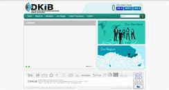 Desktop Screenshot of dkib.org.tr